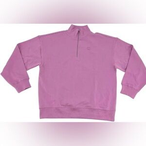 Champion Half-Zip Pullover Sweatshirt - Bubblegum Pink